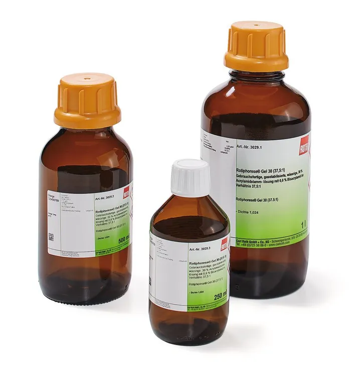 ROTIPHORESE® Gel 30 (37,5,1), soluție stoc 30% acrilamidă/bisacril., 500 ml — Carl Roth, cod 3029.4