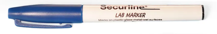 Markere de laborator, albastru, 10 buc. — Carl Roth, cod 3084.2