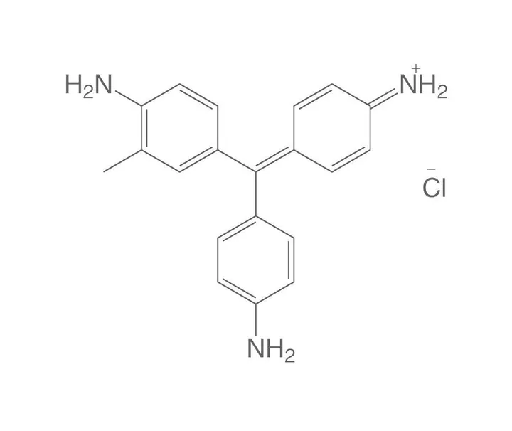 Fucsină bazică (C.I. 42510), pentru microscopie, 100 g, sticlă — Carl Roth, cod 3256.3