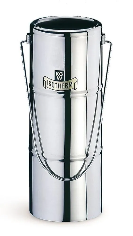 Recipient Dewar, 1000 ml, cilindric, oțel crom-nichel, Ø interior 85 mm — Carl Roth, cod 3635.1