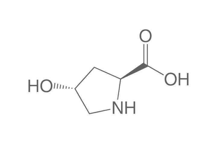 L-4-Hidroxiprolină, min. 99 %, pentru biochimie, 5 g, sticlă — Carl Roth, cod 3893.1