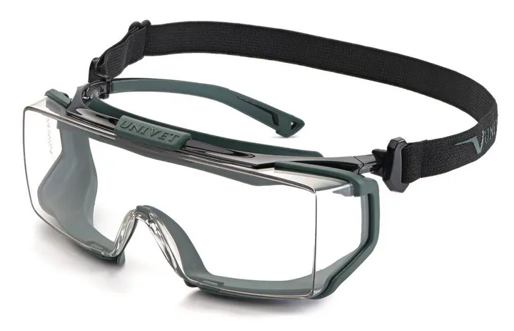 Ochelari 5X2 Advanced Hybrid peste ochelari, clari, filtru UV, garnitură TPE, brațe — Carl Roth, cod 3L4T.1