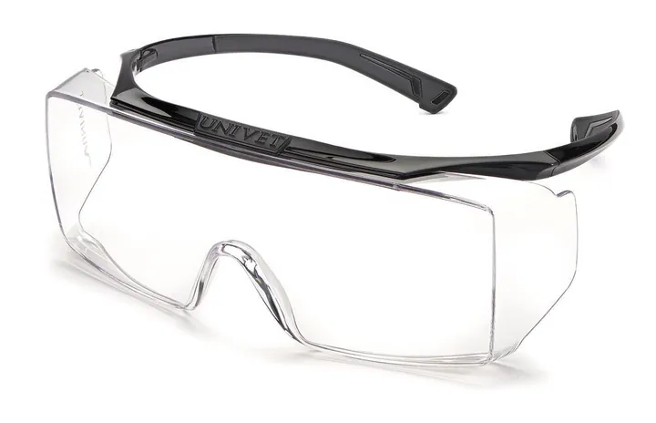 Ochelari 5X2 Essential peste ochelari, clari, filtru de protecție UV, ramă neagră, 1 unitate(ăți) — Carl Roth, cod 3L4X.1