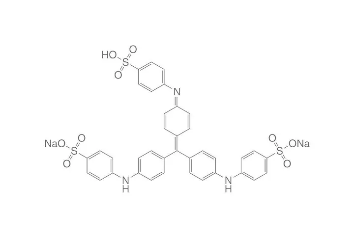 Albastru acid 93 (C.I. 42780), p.a., solubil în apă, 25 g, sticlă — Carl Roth, cod 4002.2