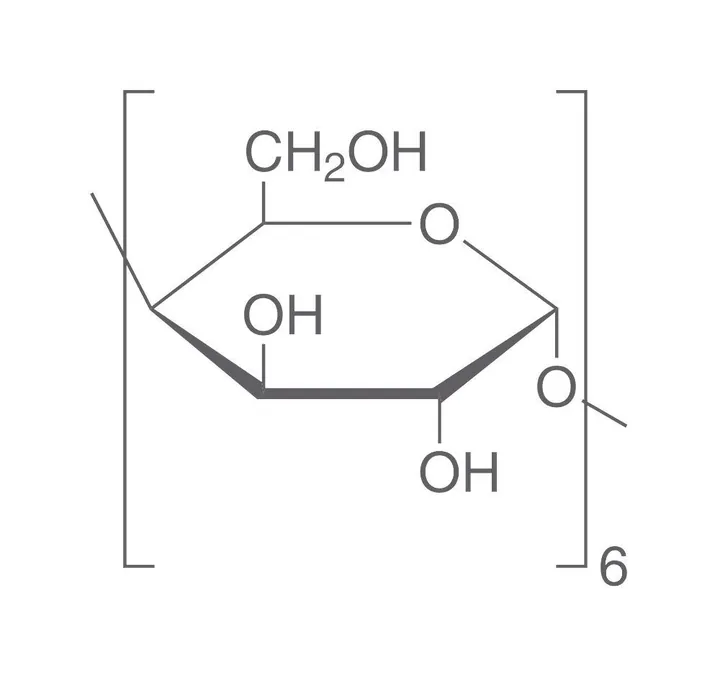 Alfa-ciclodextrină, min. 98 %, pentru biochimie, 5 g, sticlă — Carl Roth, cod 4122.1