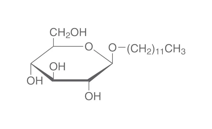 n-Dodecil-beta-D-glucopiranozidă, pentru biochimie, 500 mg, sticlă — Carl Roth, cod 4129.1