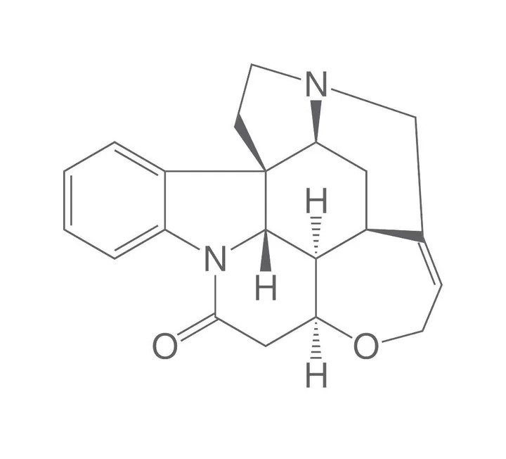 Stricnină, ROTICHROM® CHR, 10 g, plastic — Carl Roth, cod 4843.1