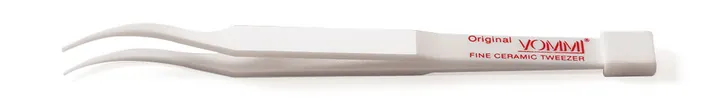 Pensetă ceramică, ascuțită, vârf curbat, lungime 125 mm, 1 bucată — Carl Roth, cod 5328.1