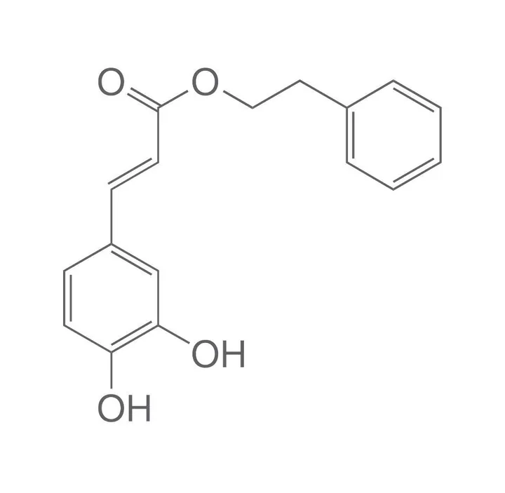 Ester fenetilic al acidului cafeic, min. 99 %, pentru biochimie, 50 mg, sticlă — Carl Roth, cod 5465.2