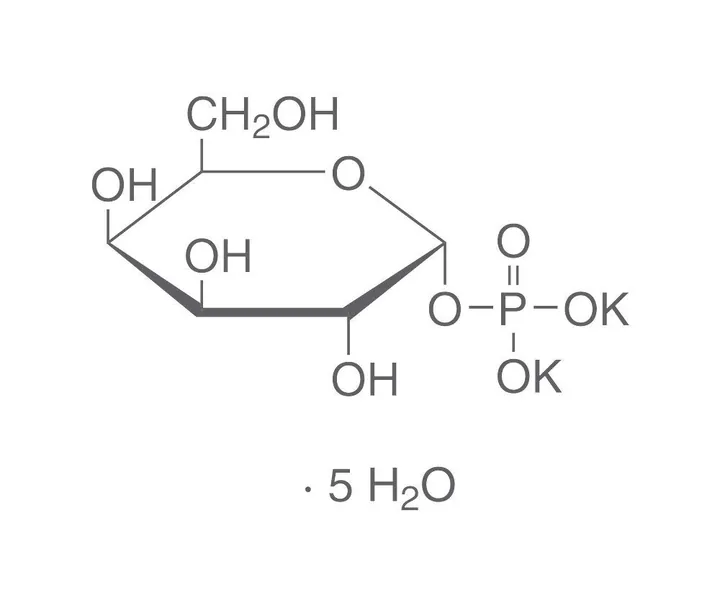 Alfa-D-Galactoză-1-fosfat, sare dipotasică pentahidrată, min 99%, biochimie, 25 mg — Carl Roth, cod 5550.1