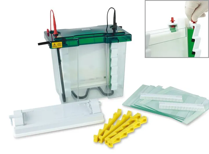 ROTIPHORESE® Unitate PROclamp MAXI, set complet, plăci de sticlă 20 x 20 cm — Carl Roth, cod 5769.1