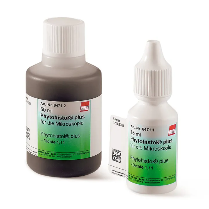 Phytohistol® plus, pentru microscopie, gata de utilizare, 15 ml, flacon cu picurător — Carl Roth, cod 6471.1