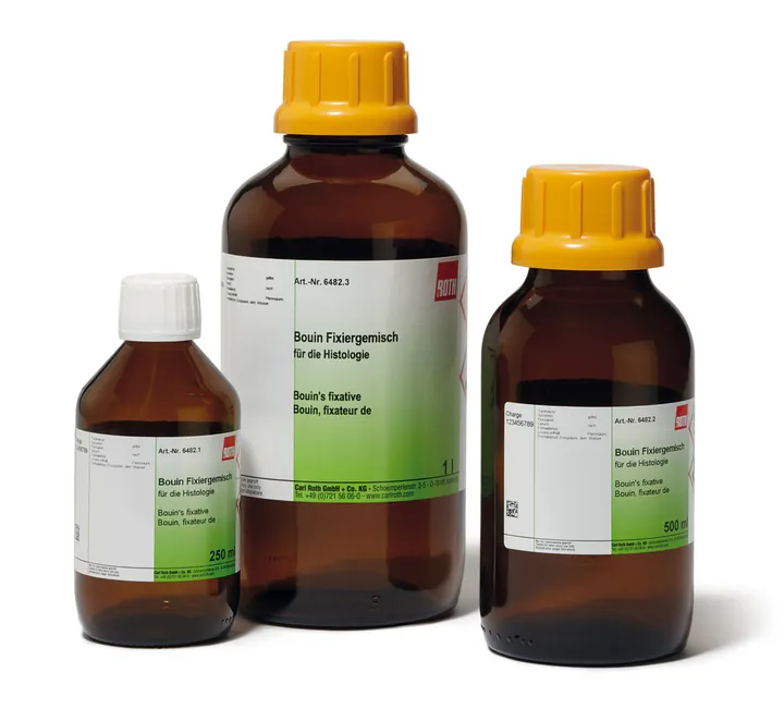 Fixator Bouin, pentru histologie, 250 ml, sticlă — Carl Roth, cod 6482.2