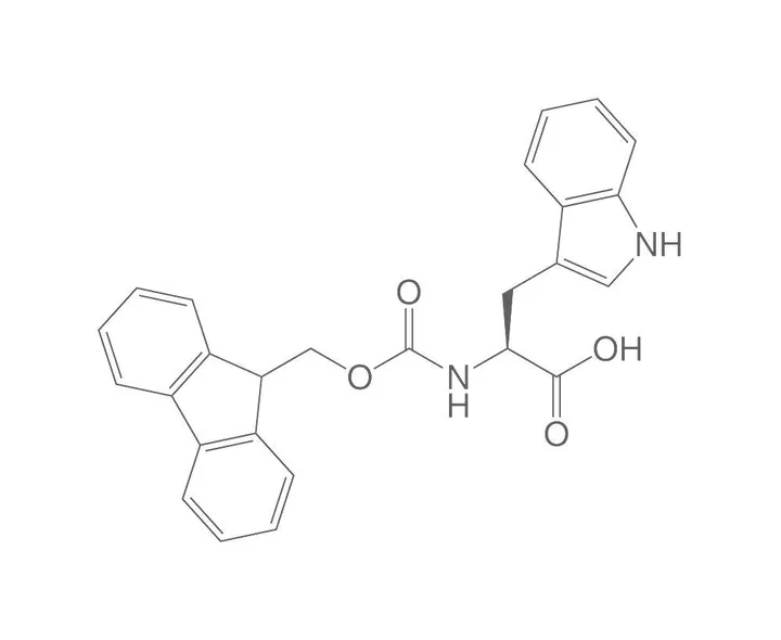 Fmoc-L-Triptofan, PEPTIPURE®, min. 98 %, pentru biochimie, 100 g, sticlă — Carl Roth, cod 6903.3