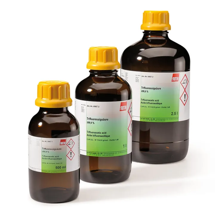 Acid trifluoroacetic, min. 99,7 %, 1 l, sticlă — Carl Roth, cod 6957.2