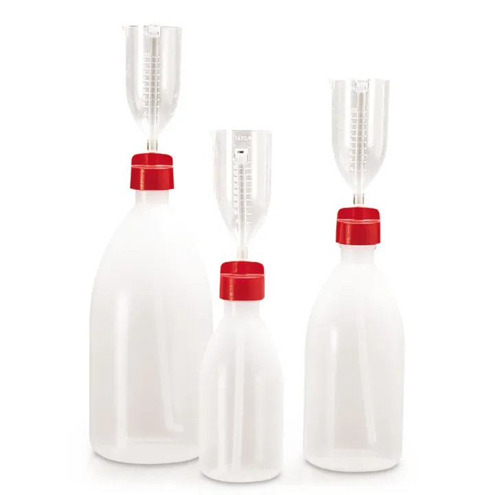 Flacon de dozare, PE, pahar de măsurare PMP, 500 ml, 1 bucată — Carl Roth, cod 7009.1