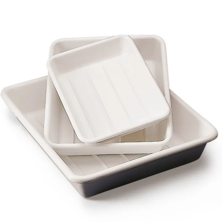 Vas Rotilabo®-lab, PVC-dur, alb, L 320 x W 260 x H 70 mm, 1 bucată — Carl Roth, cod 7035.1