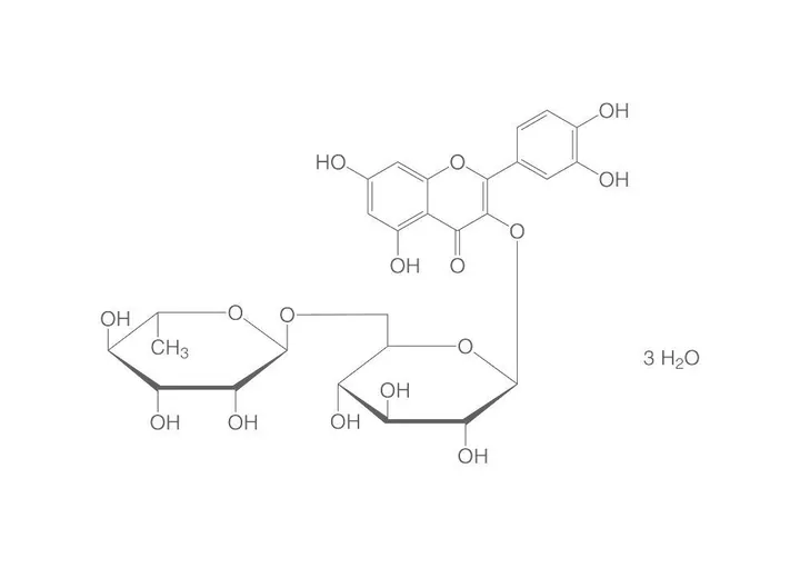 Rutină trihidrat, ROTICHROM® HPLC, 50 mg, sticlă — Carl Roth, cod 7422.2