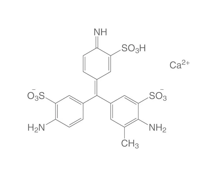 Sare de calciu a fucsinei acide (C.I. 42685), extrapur, 100 g, sticlă — Carl Roth, cod 7690.3