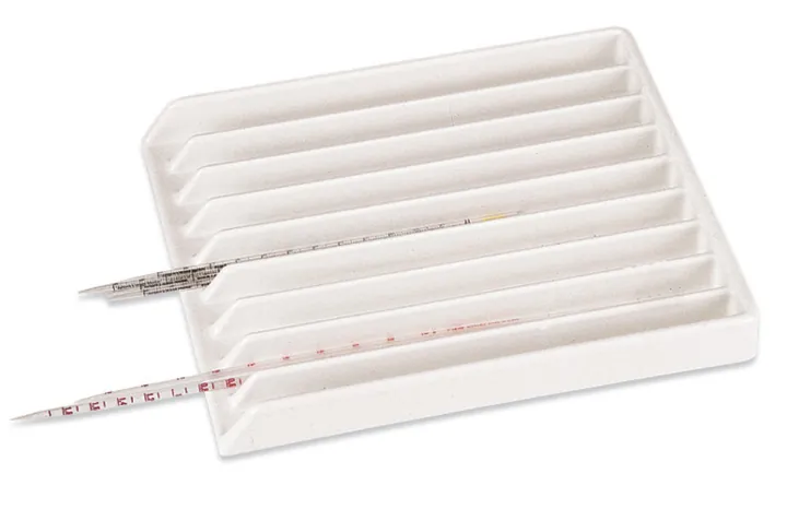 Tavă ROTILABO®-drawer, 9 compartimente, PVC, pentru pipete, termometre etc. — Carl Roth, cod 8111.1