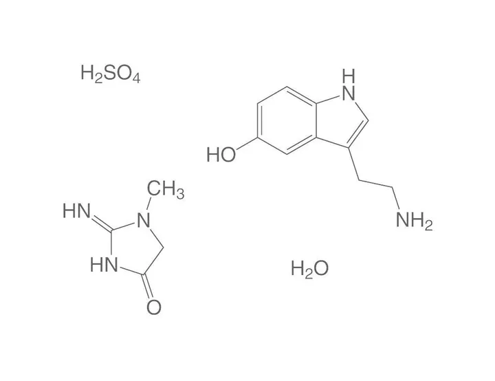 Sulfat de serotonină creatinină monohidrat, min. 99 %, pentru biochimie, 1 g, sticlă — Carl Roth, cod 8385.1
