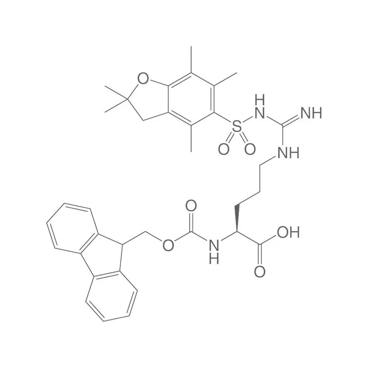 Fmoc-L-Arginină-(Pbf), PEPTIPURE®, min. 85 %, pentru biochimie, 5 g, sticlă — Carl Roth, cod 8833.1