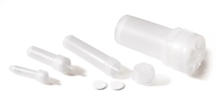 CHROMABOND® Flash DL 4 cartușe goale, Col. l. 9,8 cm, ID 12,4 mm, vol. 8 ml — Carl Roth, cod 8909.1