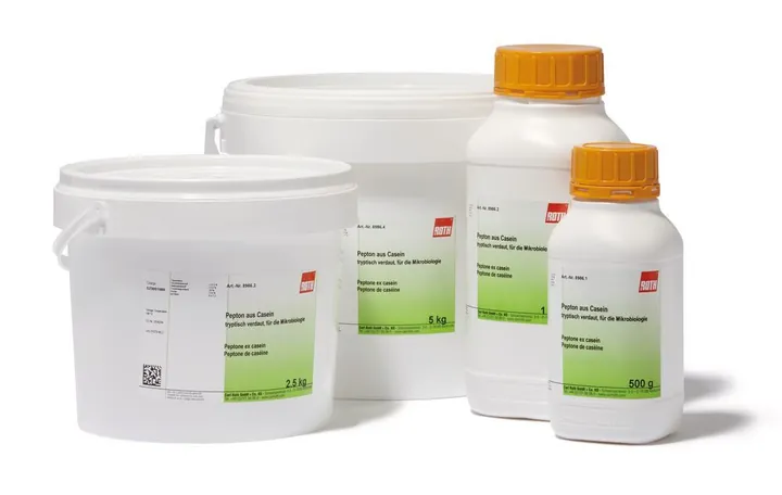 Peptonă din cazeină, digest triptic, pentru microbiologie, 500 g, plastic — Carl Roth, cod 8986.1