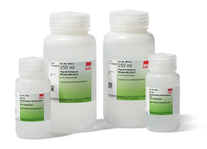 Set Signal Enhancer Western/ELISA, 2 x 50 ml, pentru imunochimie, plastic — Carl Roth, cod 9211.2