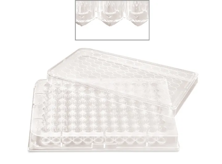 Plăci Rotilabo®-microtest, profil V, PS, L 128 x l 85 x H 15 mm, 100 buc. — Carl Roth, cod 9292.1