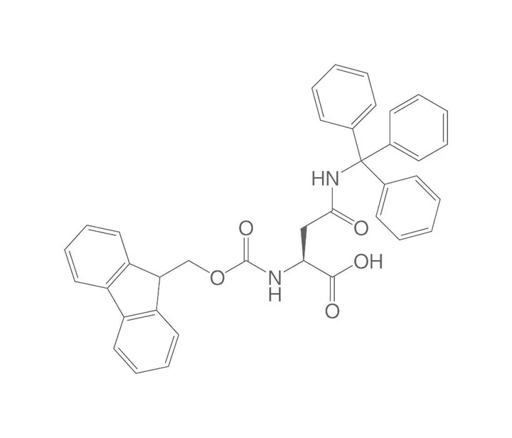 Fmoc-L-Asparagină-(Trityl), PEPTIPURE®, min. 98 %, pentru biochimie, 25 g, sticlă — Carl Roth, cod 9652.2