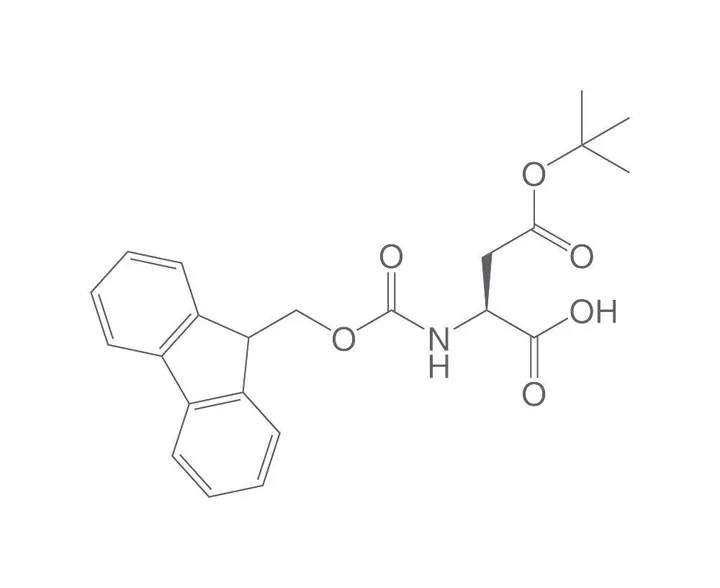 Fmoc-L-Acid aspartic-(OtBu), PEPTIPURE® min. 96 %, pentru biochimie, 100 g — Carl Roth, cod 9654.3