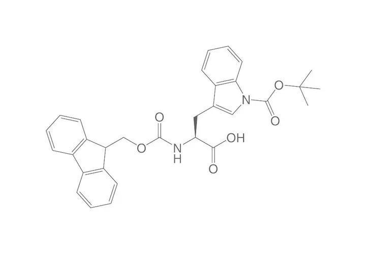 Fmoc-L-Triptofan-(Boc), PEPTIPURE®, min. 97 %, pentru biochimie, 25 g, sticlă — Carl Roth, cod 9668.2