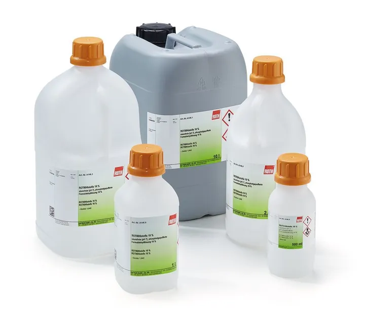 ROTI®Histofix 10 % fără acid (pH 7), tamponat cu fosfat, gata de utilizare, 10 l — Carl Roth, cod A146.1