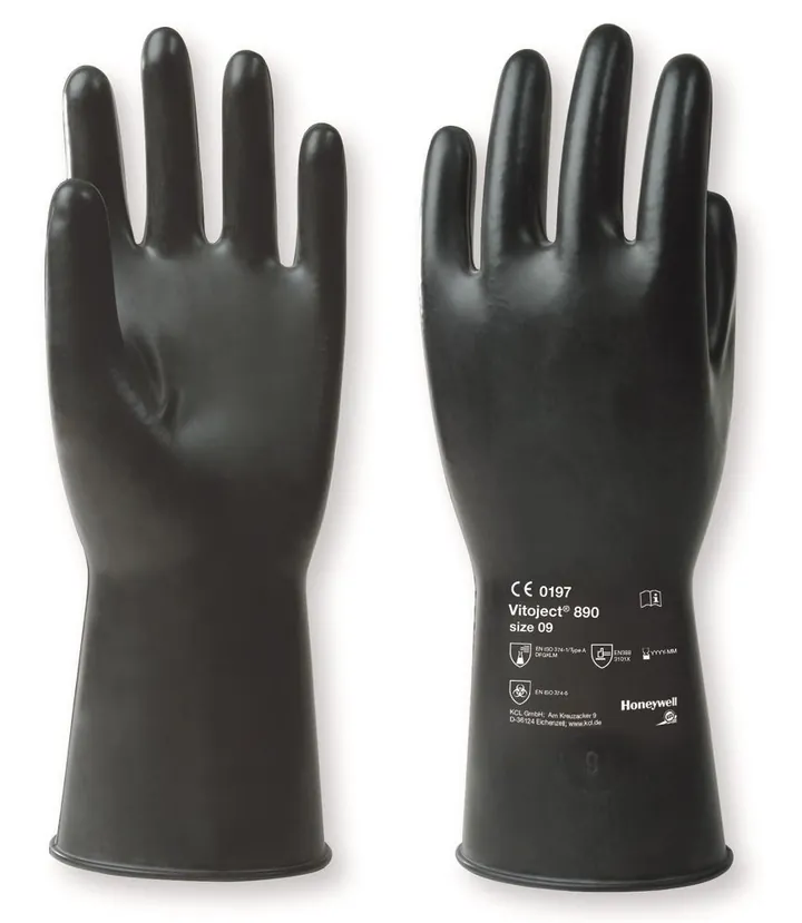 Mănuși Viton Vitoject®, mărimea 11, grosime 0.7 mm, 1 pereche — Carl Roth, cod A400.1