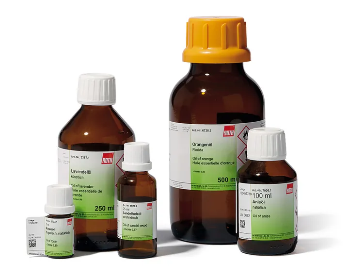 Ulei de scorțișoară, natural, 50 ml, sticlă — Carl Roth, cod A432.1