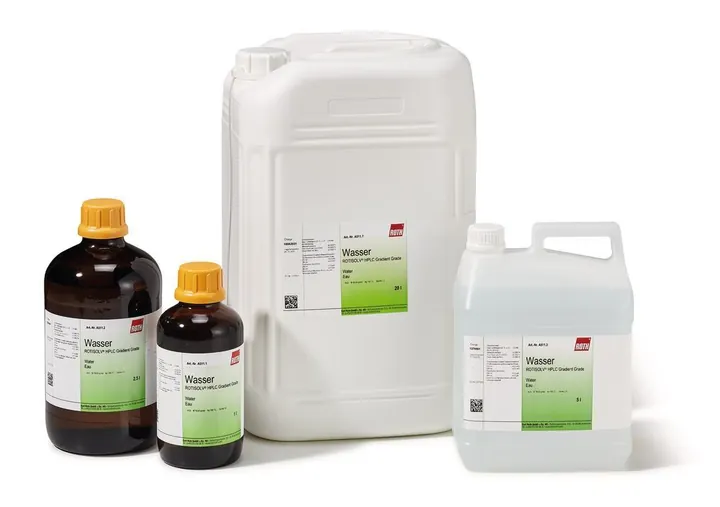 Apă, ROTISOLV® HPLC Gradient Grade, 20 l, plastic — Carl Roth, cod A511.7