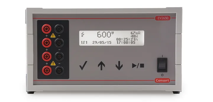 Sursă de alimentare EV2650, 600 V, 0-500 mA, 0-150 W, 1 bucată(ți) — Carl Roth, cod A544.1
