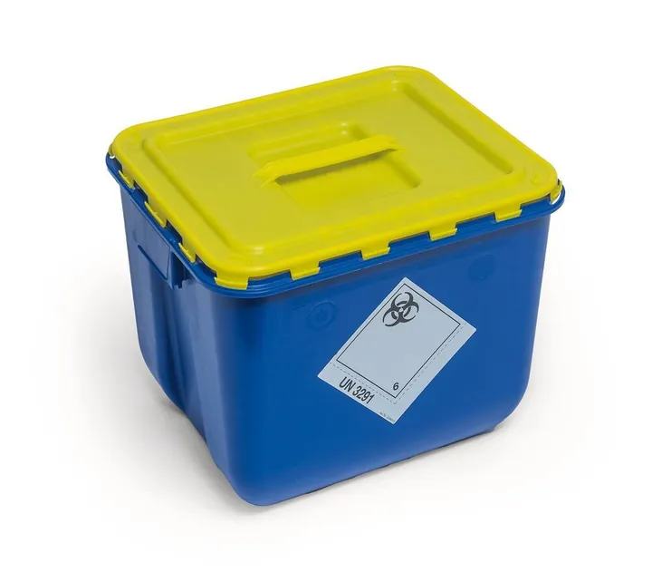 Container de eliminare a deșeurilor WIVA, PP, aprox. 1.050 kg, 30 l, 1 buc. — Carl Roth, cod A854.1
