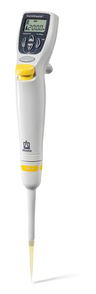 Pipetă microlitrică cu un singur canal Transferpette® electronică fără alimentare... — Carl Roth, cod AA44.1