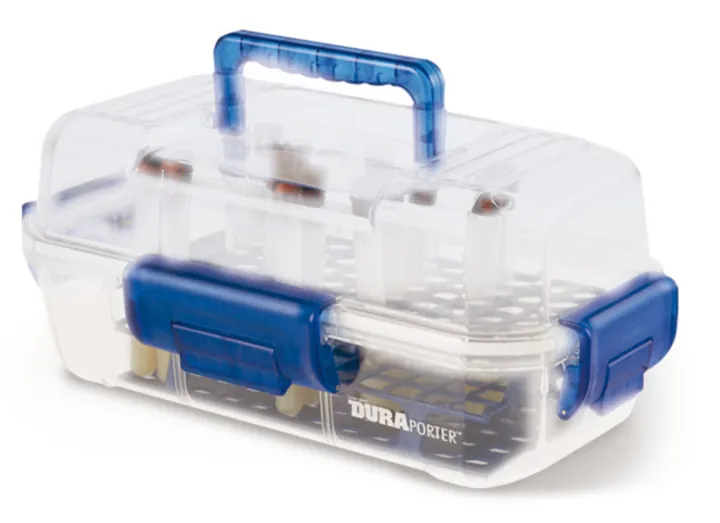 Container de siguranță DuraPorter(TM), transparent/albastru, 1 bucată — Carl Roth, cod AAA0.1