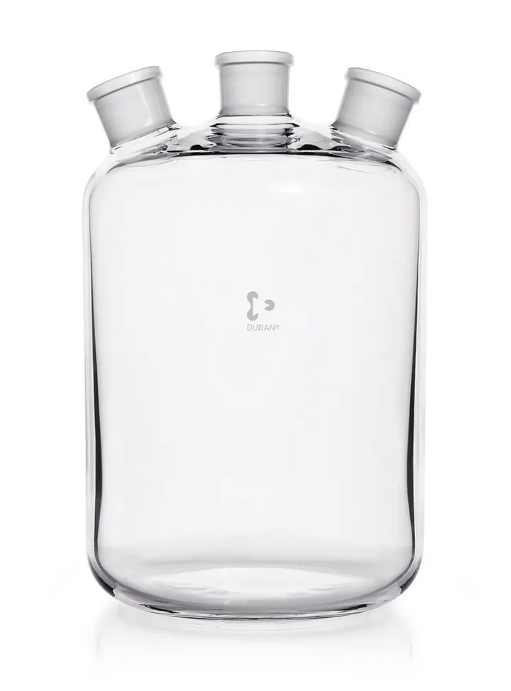 Sticlă Woulff, cu 3 gâturi șlefuite standard, DURAN®,5000 ml, 1 bucată — Carl Roth, cod AAC3.1