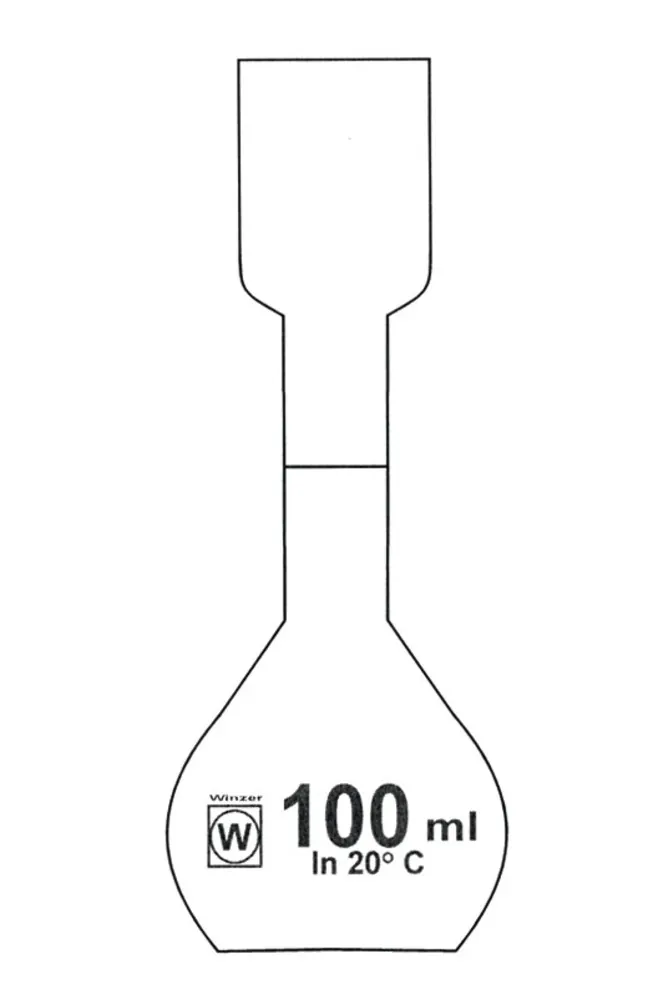 Balon Kohlrausch, clasa A, 200 ml, 1 buc. — Carl Roth, cod AAN4.1