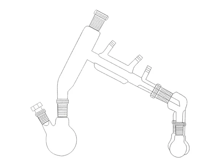 Aparat de microdistilare, sticlă borosilicată 3.3, 1 buc. — Carl Roth, cod AAN5.1
