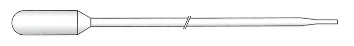 Pipete Pasteur negradate, 2 ml, lungi, sterile, 225 mm, indiv. — Carl Roth, cod AEA8.1