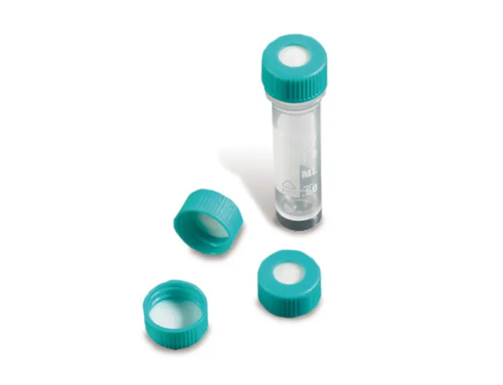Capace cu filet, PP, cu sept PTFE/silicon integrat, 250 bucăți — Carl Roth, cod AEK7.1
