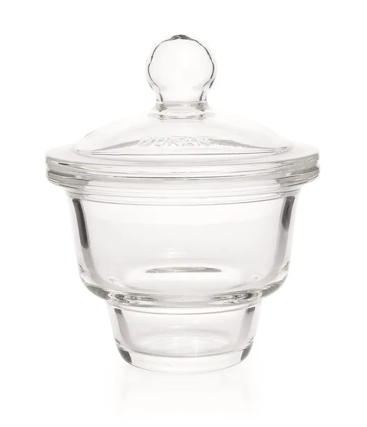 Exicator cu capac cu buton, 5,8 l, DN 200, set complet parte inferioară cu capac — Carl Roth, cod AHL0.1