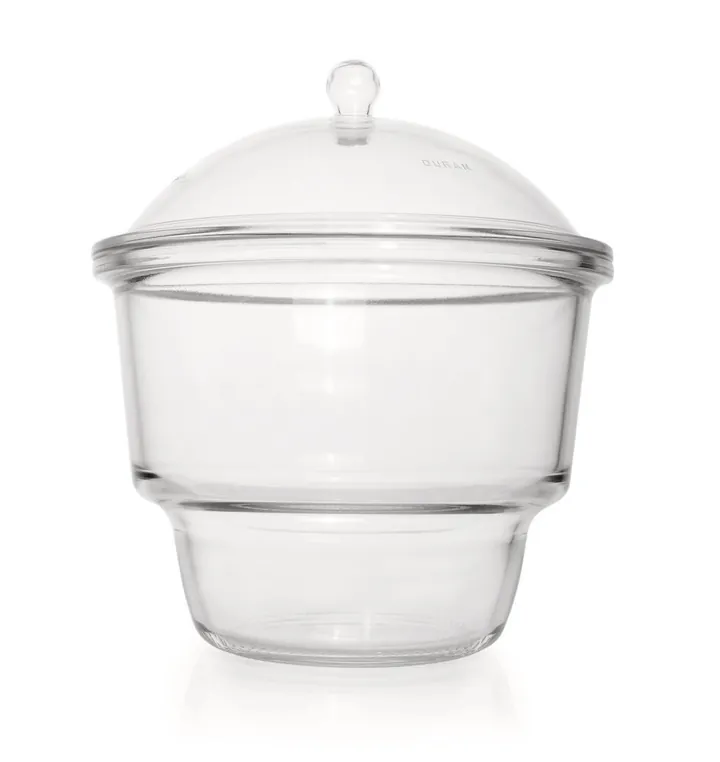Exicator cu capac cu buton, 18,5 l, DN 300, set complet parte inferioară cu capac — Carl Roth, cod AHL2.1