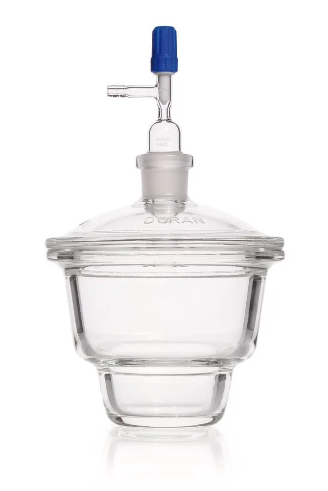 Exicator cu capac cu tubus, 0,7 l, DN 100, set complet tip Novus — Carl Roth, cod AHL3.1