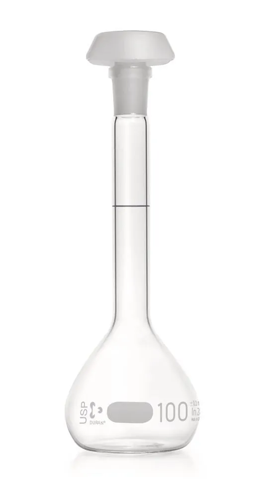 Baloane cotate DURAN® clasa A, USP<31>, 100 ml, 14/23 — Carl Roth, cod AHY6.1